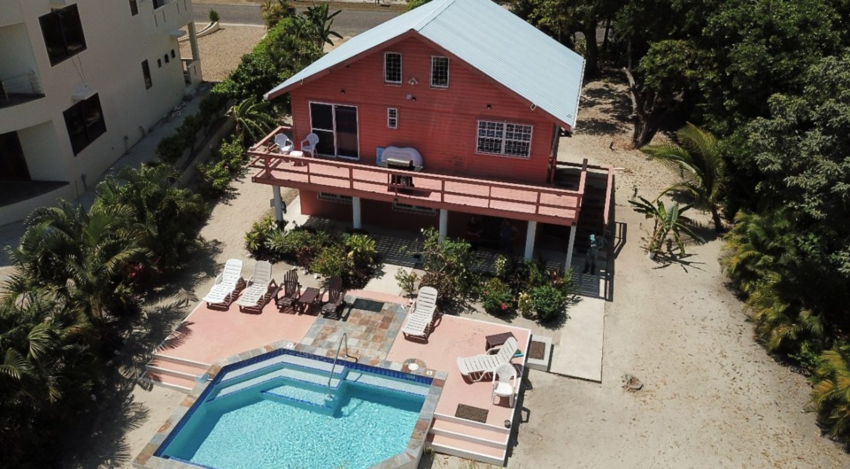 Affordable Beachfront Home with Pool Remax Vip Belize Real Estate