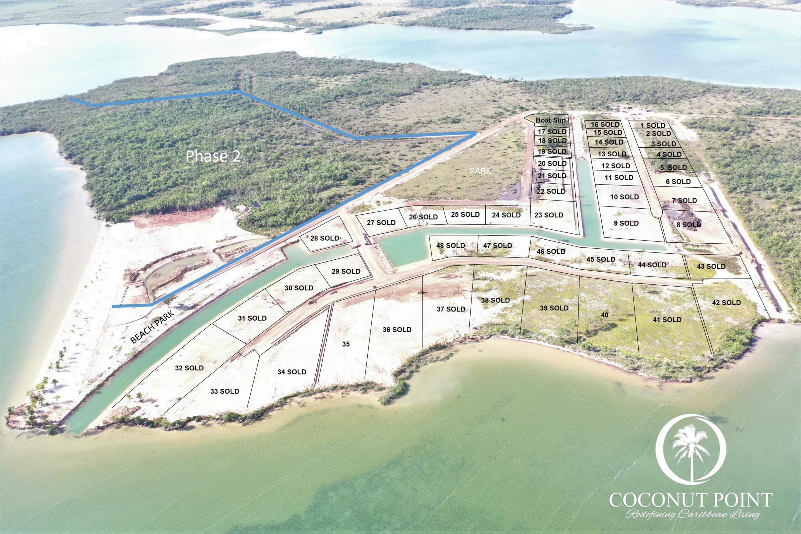 Coconut Point — Exceptional waterfront lots - Remax VIP
