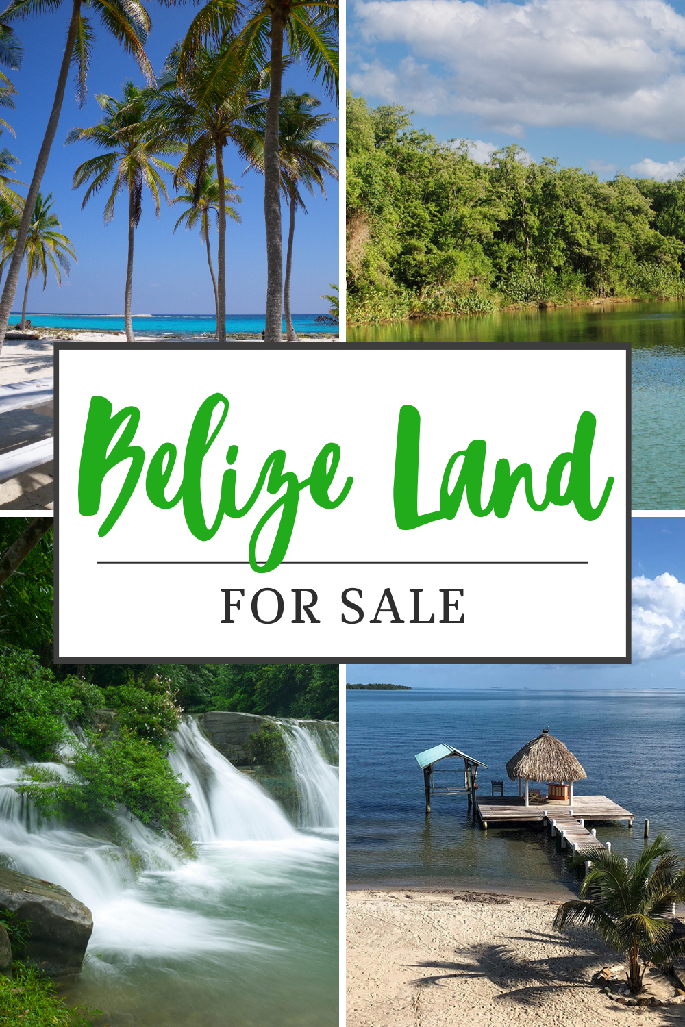 Belize Land for Sale — Jungle, farm, beachfront city and island lots. Get your own slice of paradise!