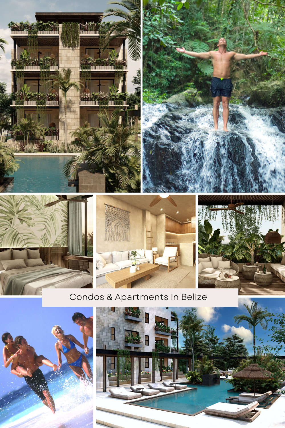 Condos and apartments in Belize, available for purchase through REMAX VIP