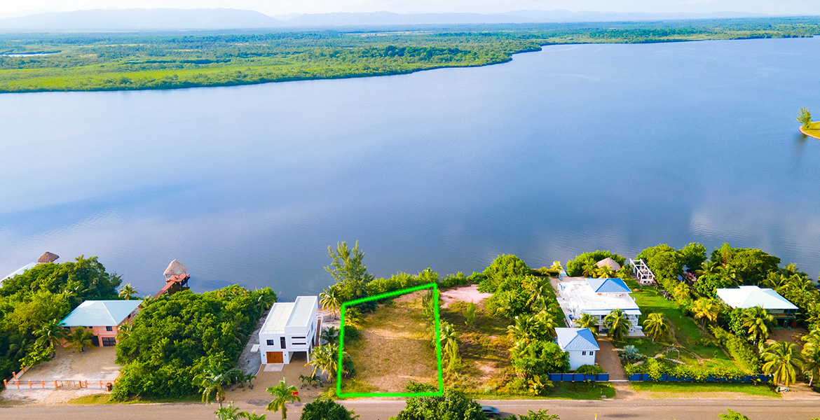 Maya Beach waterfront lot for sale