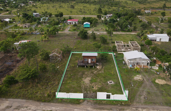 Aerial layout — Cabana home in Belize