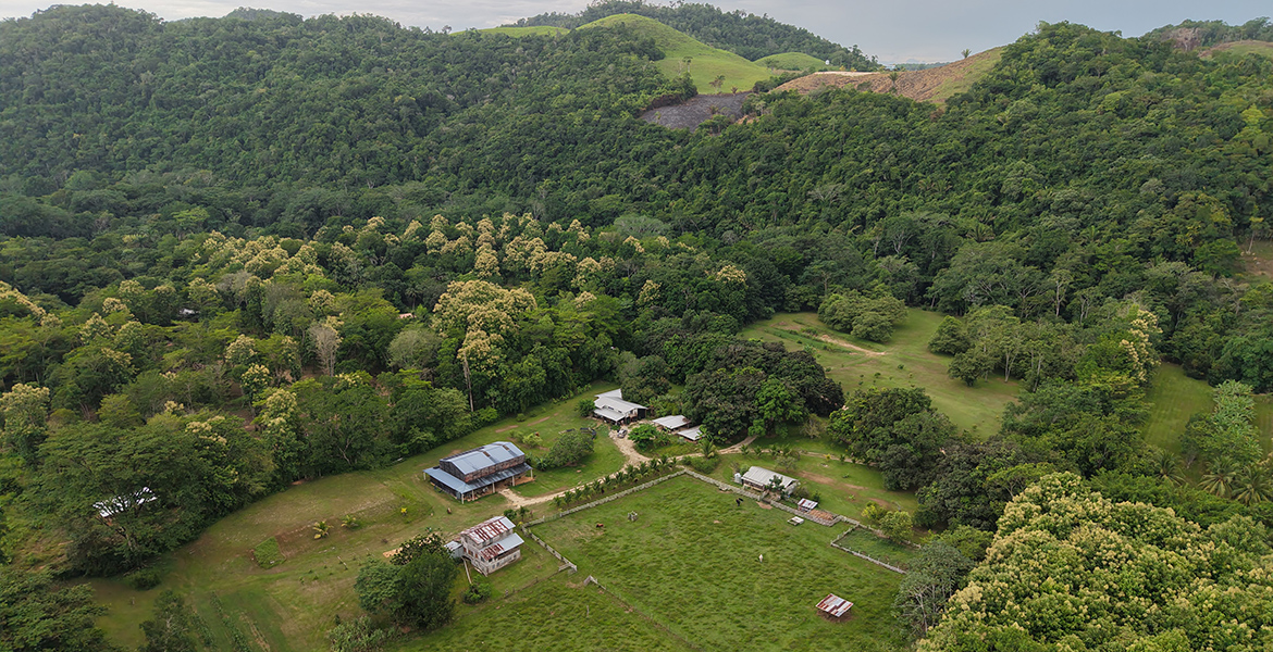 Off-grid estate in Seven Miles El Progresso